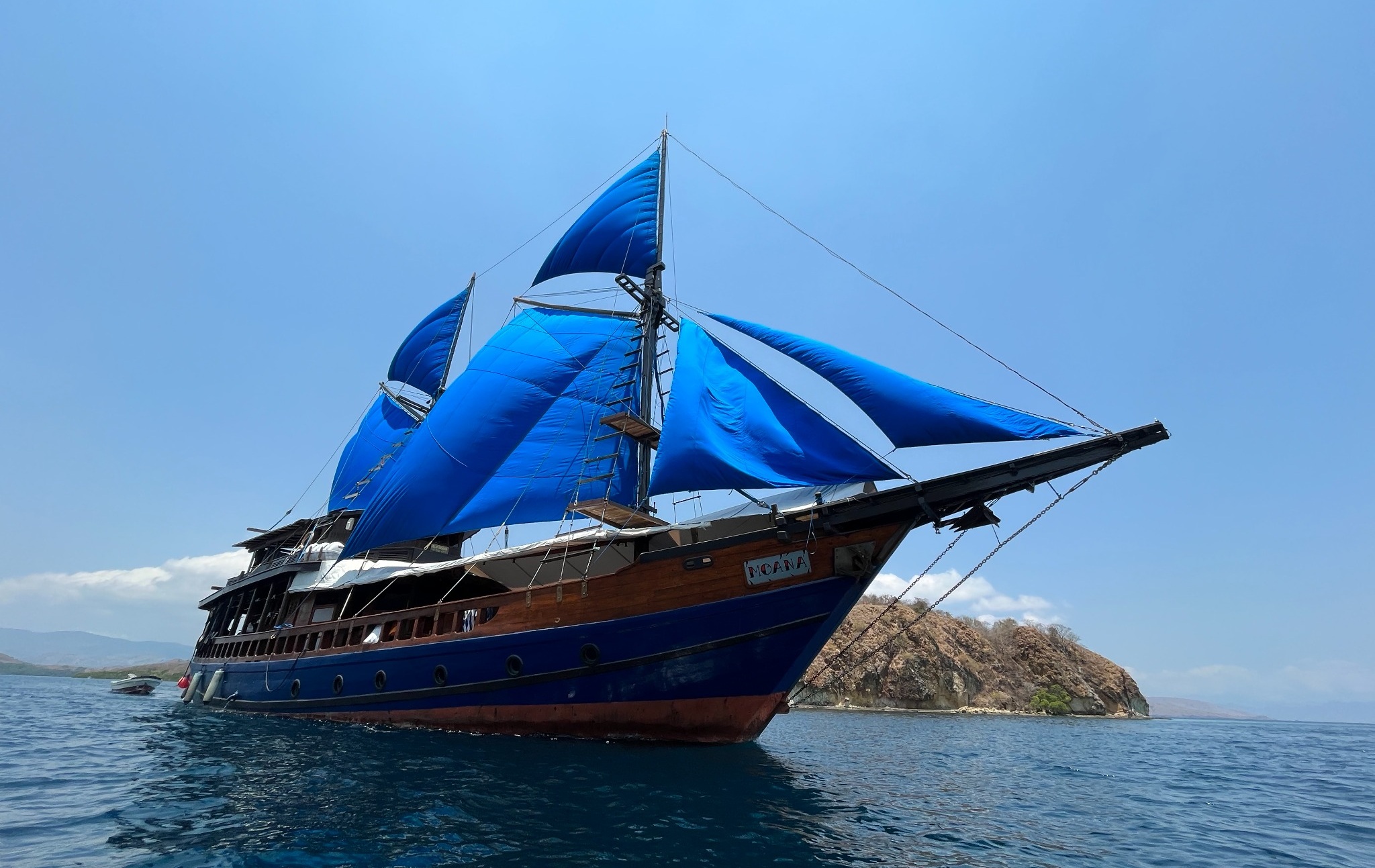 Moana 船只外观
